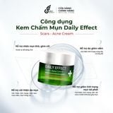  Kem Chấm Mụn DAILY EFFECT Khổ Qua Rừng & Rau Diếp Cá - DAILY ACNE CREAM 10g 