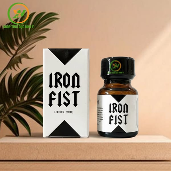 Chai hít hỗ trợ tăng cường khoái cảm Popper Iron Fist 10ml