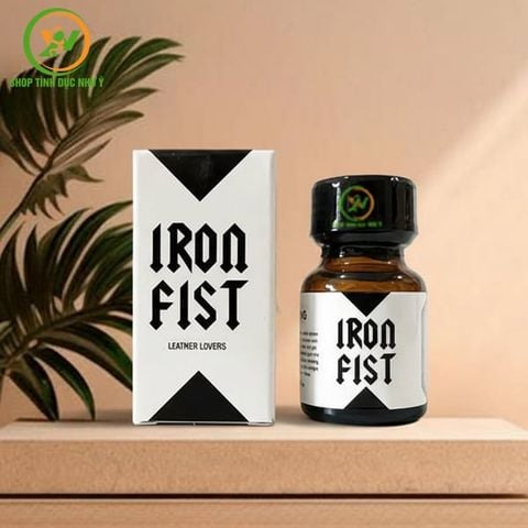 Chai hít hỗ trợ tăng cường khoái cảm Popper Iron Fist 10ml