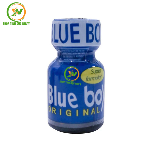 Chai thuốc hít Popper Blue Boy 10ml tăng khoái cảm