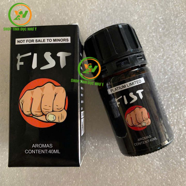 Chai thuốc hít Popper Fist 10ml tăng khoái cảm