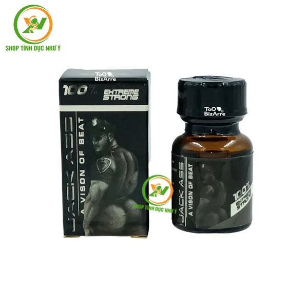 Chai thuốc hít Popper Jack Ass 10ml tăng khoái cảm