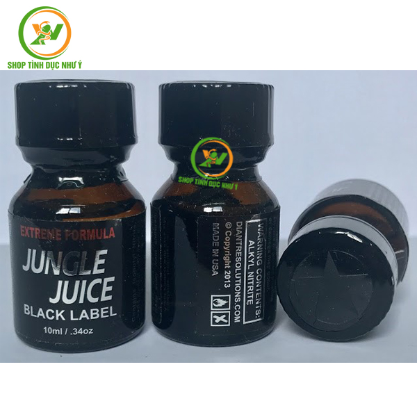 Chai thuốc hít Popper Jungle Juice 10ml tăng khoái cảm