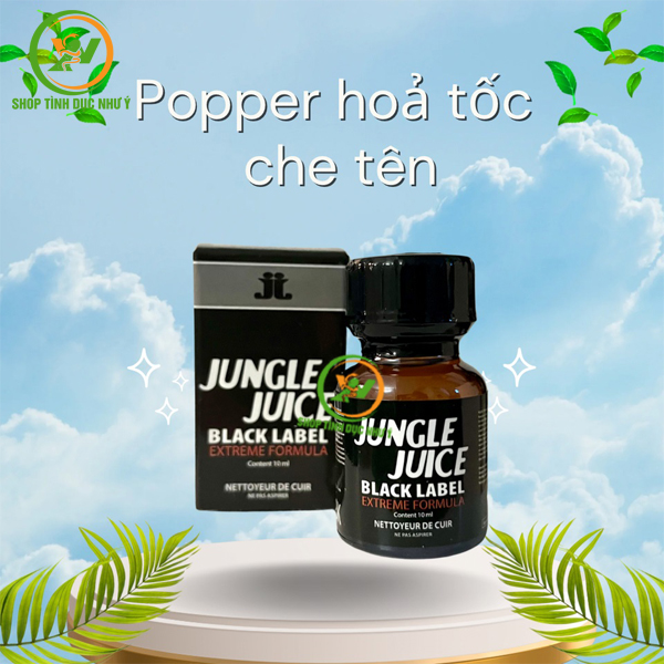 Chai thuốc hít Popper Jungle Juice 10ml tăng khoái cảm