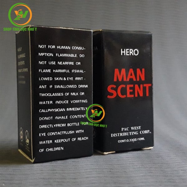 Chai thuốc hít Popper Man Scent 10ml tăng khoái cảm