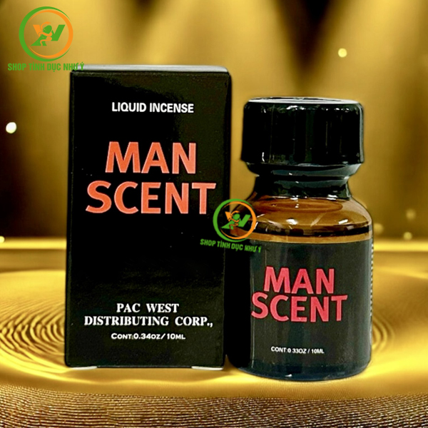 Chai thuốc hít Popper Man Scent 10ml tăng khoái cảm