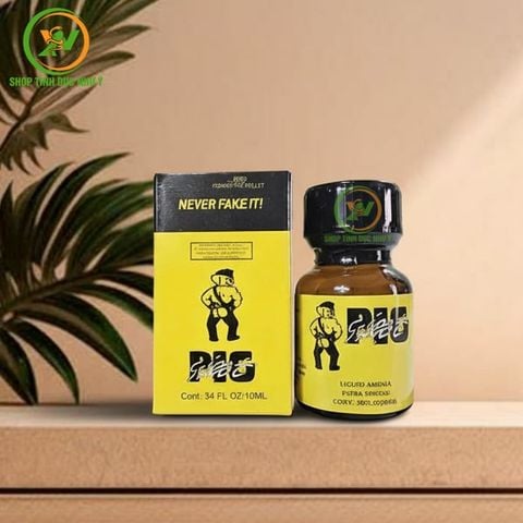 Chai thuốc hít Popper Pig Never Fake It tăng khoái cảm 10ml