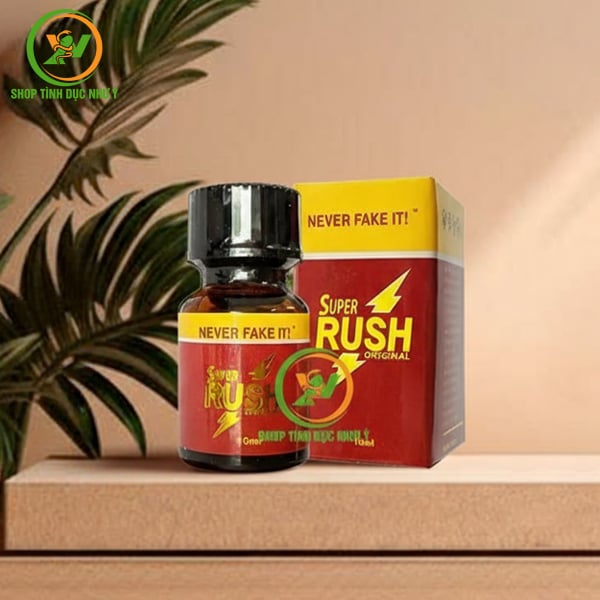 Chai thuốc hít Popper Super Rush 10ml tăng khoái cảm