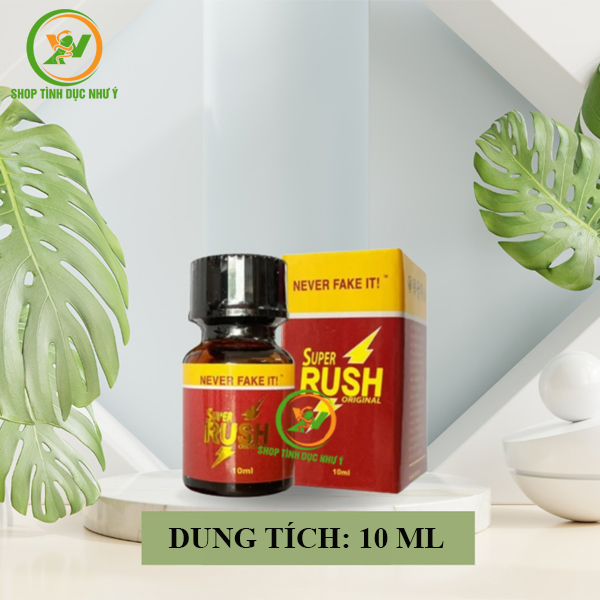 Chai thuốc hít Popper Super Rush 10ml tăng khoái cảm
