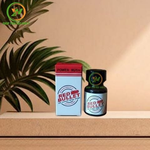 Chai thuốc hít Popper tăng khoái cảm Red Bullet dung tích 10ml