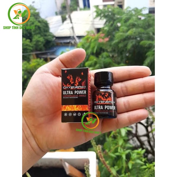 Chai thuốc hít Popper Ultra Power 10ml tăng khoái cảm
