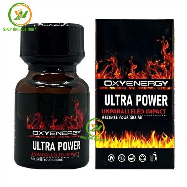 Chai thuốc hít Popper Ultra Power 10ml tăng khoái cảm