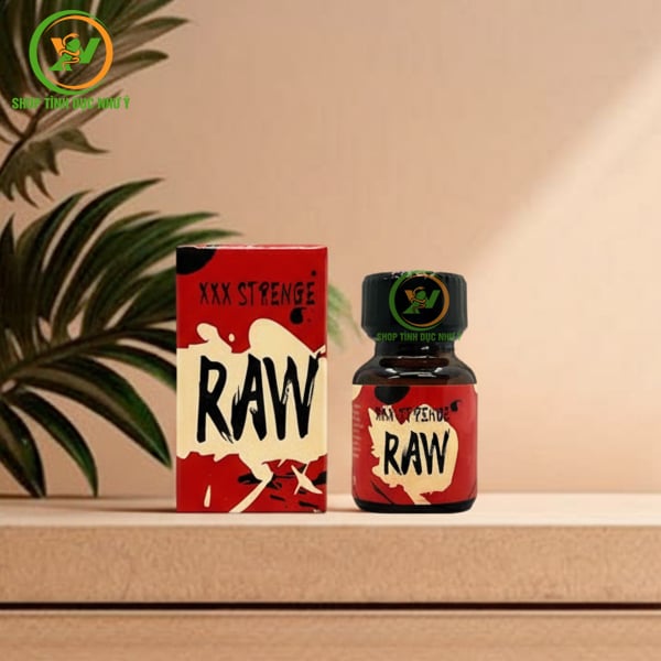 Chai thuốc hít tăng kích thích khoái cảm Popper Strenge Raw 10ml