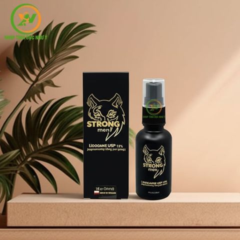 Chai Xịt Chống Xuất Tinh Sớm Strong Men chính hãng