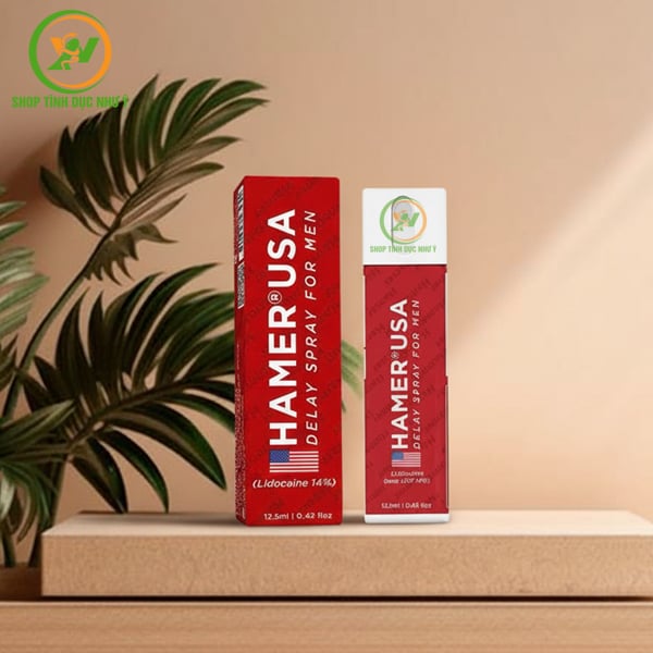 Chai xịt HAMER USA  chống xuất tinh sớm hộp 1 chai 12,5ml