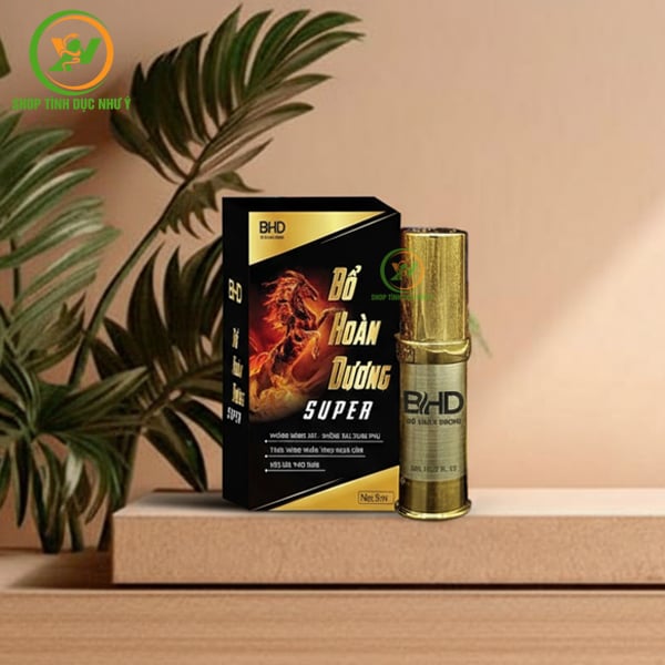 Chai xịt kéo dài thời gian Bổ hoàn dương Super hàng cao cấp