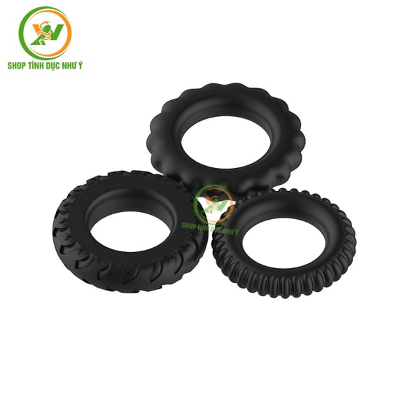 Combo 3 vòng đeo dương vật Titan chống xuất tinh sớm