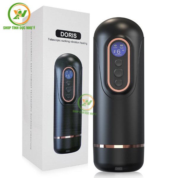 Doris máy bú mút chức năng rung rên kẹp hút cao cấp