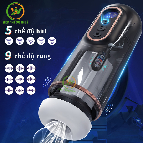 Doris máy bú mút chức năng rung rên kẹp hút cao cấp