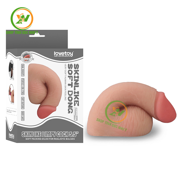 Dương vật giả mini silicon mềm mại lovetoy
