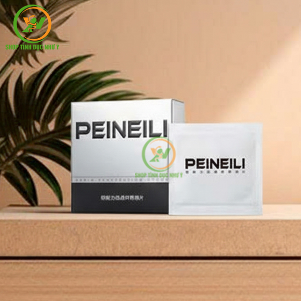 Hộp 12 khăn lau chống xuất tinh sớm Peineili