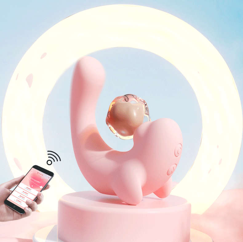 Máy rung hút cá voi con kích thích điểm G điều khiển APP