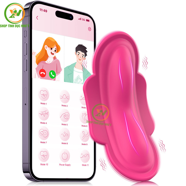Máy rung ngụy trang BVS nhỏ gọn điều khiển APP điện thoại