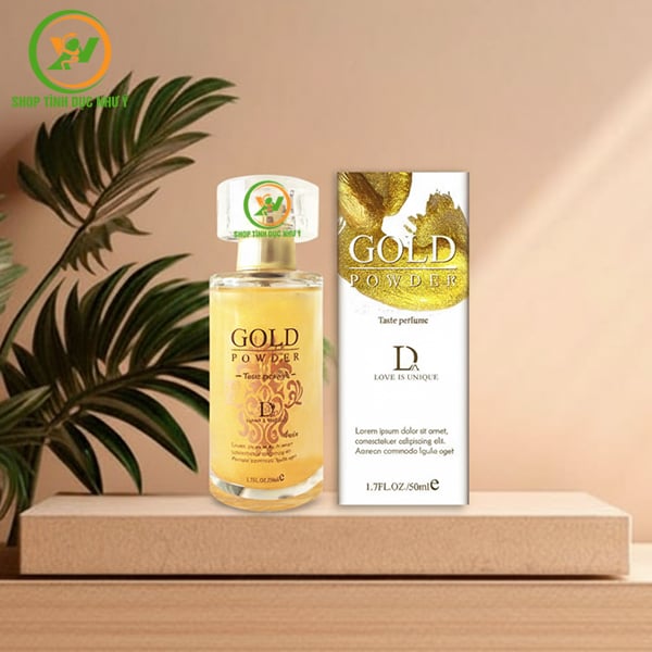 Nước hoa kích dục nữ cực mạnh Gold Powder D cao cấp