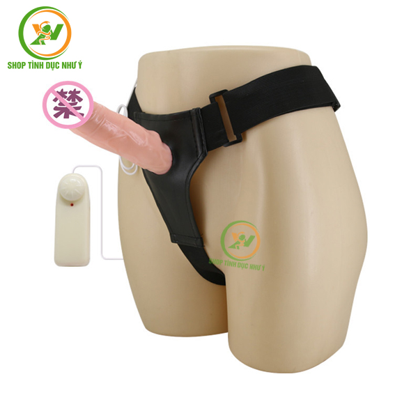 Quần dương vật rỗng ruột hỗ trợ tăng kích thước cho nam kèm rung