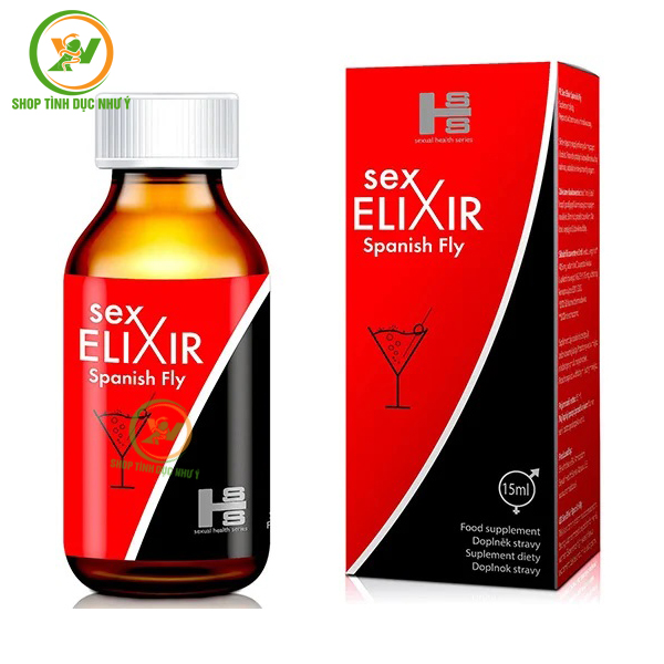 Thuốc kích dục Nam dạng nước Sex Elixir Spanish Fly 15ml