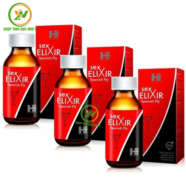 Thuốc kích dục Nam dạng nước Sex Elixir Spanish Fly 15ml