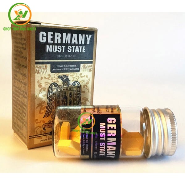 Thuốc kích dục Nam dạng viên Germany Must State