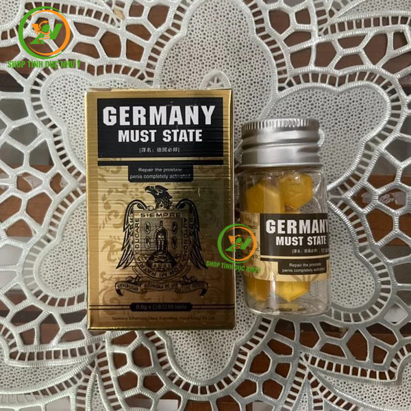 Thuốc kích dục Nam dạng viên Germany Must State