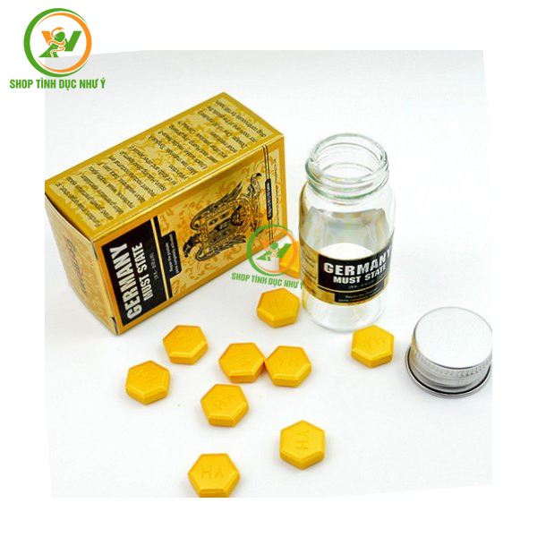 Thuốc kích dục Nam dạng viên Germany Must State