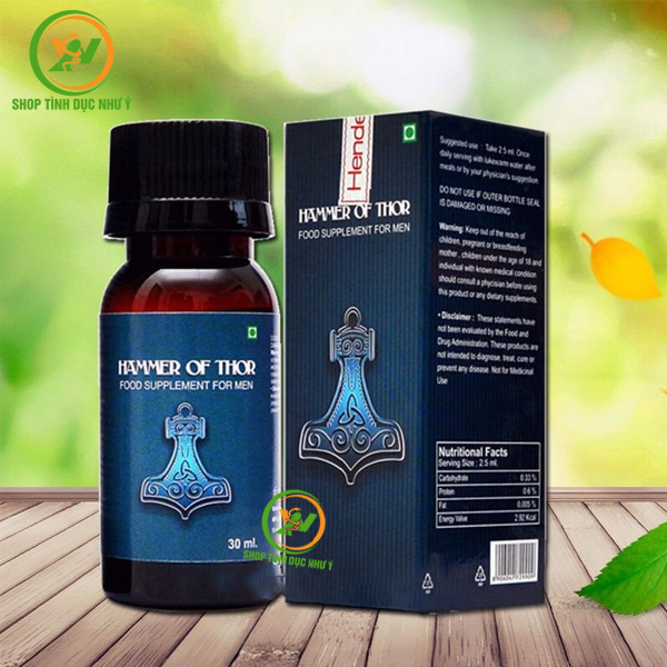 Thuốc kích dục Nam Hammer Of Thor dạng nước cao cấp Nga