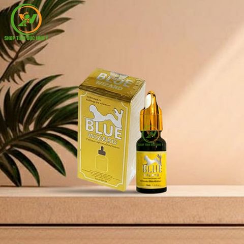 Thuốc kích dục nữ Blue Wizard Gold cực mạnh chính hãng 20ml