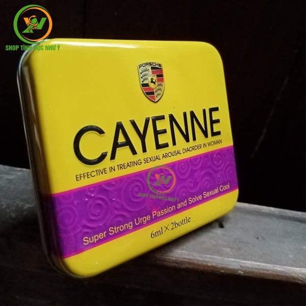 Thuốc kích dục Nữ Cayenne cao cấp dạng nước chính hãng USA