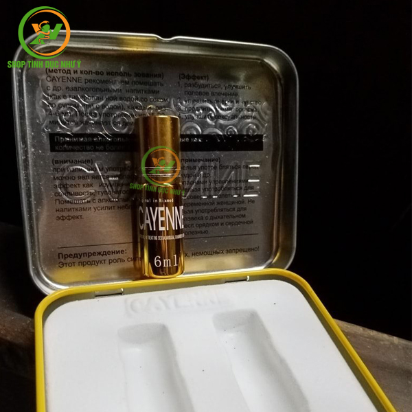 Thuốc kích dục Nữ Cayenne cao cấp dạng nước chính hãng USA