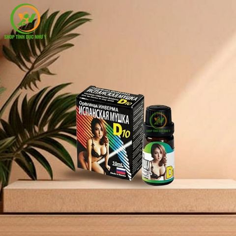 Thuốc kích dục nữ D10 loại nước cực mạnh của Nga hàng chính hãng