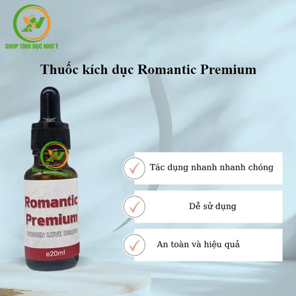 Thuốc kích dục nữ dạng nước Romantic Premium 20ml