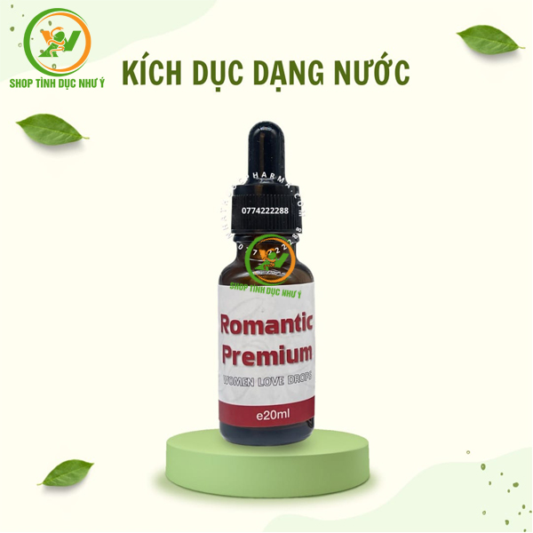 Thuốc kích dục nữ dạng nước Romantic Premium 20ml
