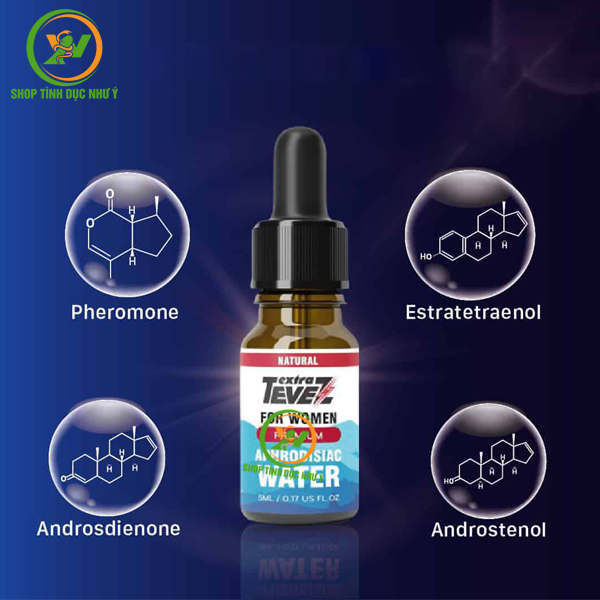 Thuốc kích dục nữ Extra Tevez dạng nước cực mạnh 5ml