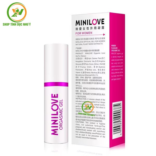 Thuốc kích dục nữ MiniLove dạng gel bôi cực mạnh 10ml