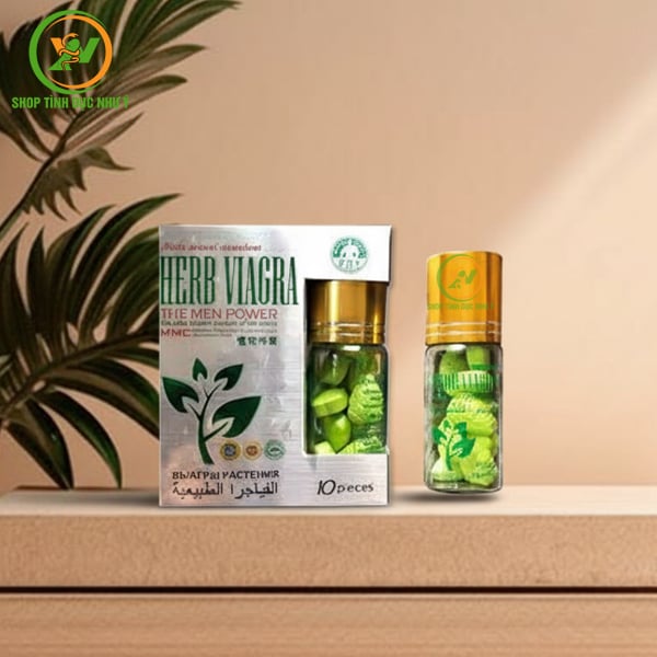 Thuốc kích dục tăng cường sinh lý Nam Herb Viarga Thảo Dược