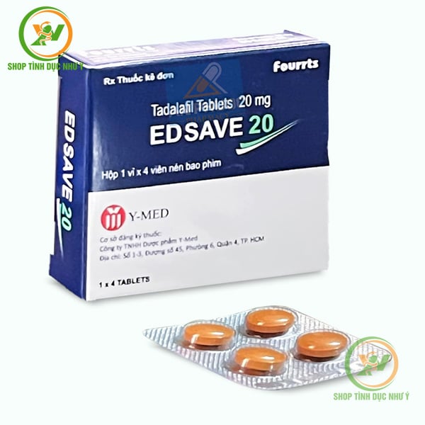 Thuốc tăng cường sinh lý cho nam giới Edsave 20 chính hãng