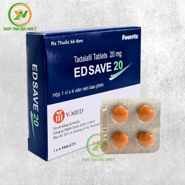 Thuốc tăng cường sinh lý cho nam giới Edsave 20 chính hãng