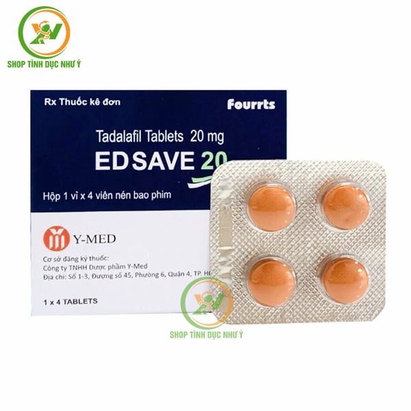 Thuốc tăng cường sinh lý cho nam giới Edsave 20 chính hãng