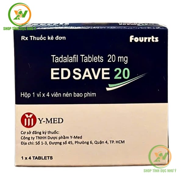Thuốc tăng cường sinh lý cho nam giới Edsave 20 chính hãng