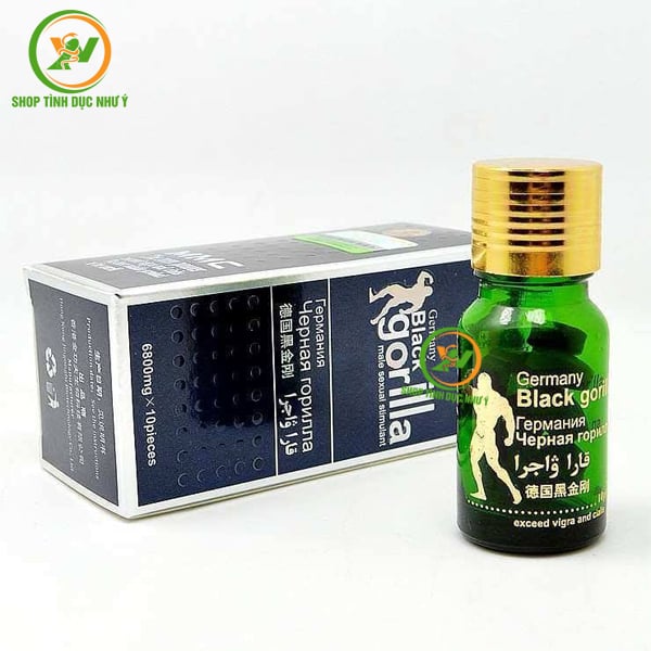 Thuốc tăng cường sinh lý nam Black Gorilla dạng viên