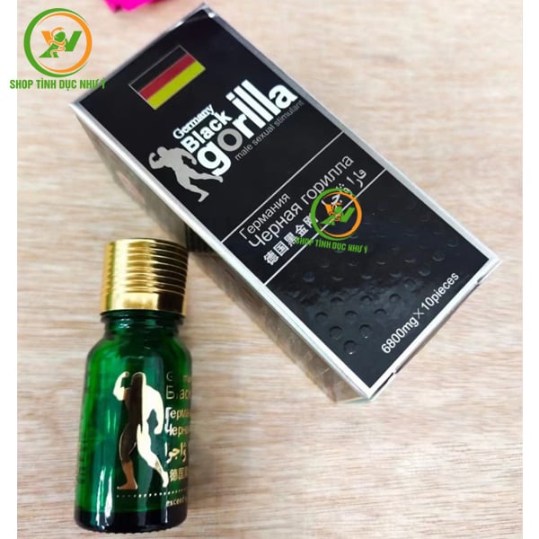 Thuốc tăng cường sinh lý nam Black Gorilla dạng viên